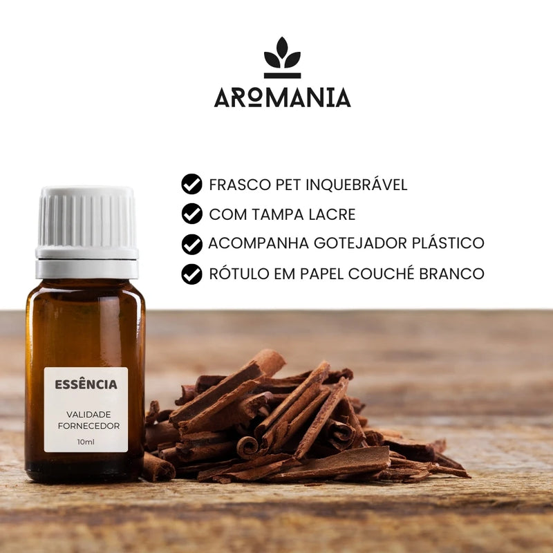 Kit 5 Essências 15ml Para Difusor Aromatizador e Umidificador de Ambiente